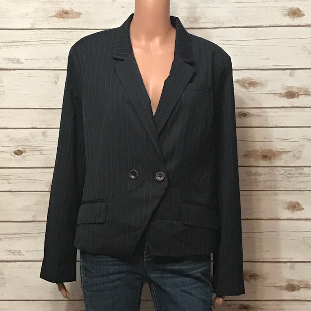 Tommy Hilfiger Blazer with Decorative Stitching332